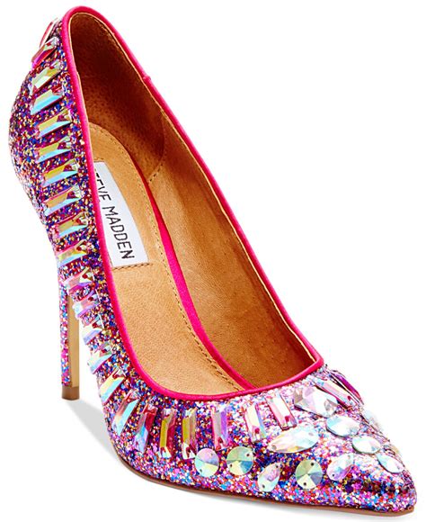 colorful steve madden heels|More.